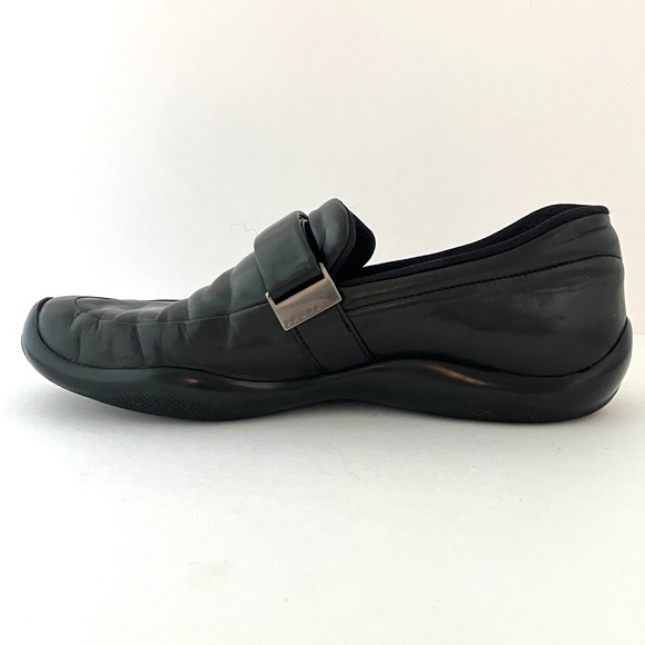 Prada Vintage Linea Rossa Leather Shoes - Size 39 US MENS Size 6- 6 1/2 - Picture 10 of 17